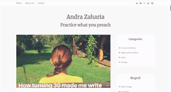 Desktop Screenshot of andrazaharia.com